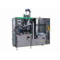 ZHNG-100A máquina de enchimento automática de alta velocidade do tubo cosmético com grande armazenamento Hopper tubo